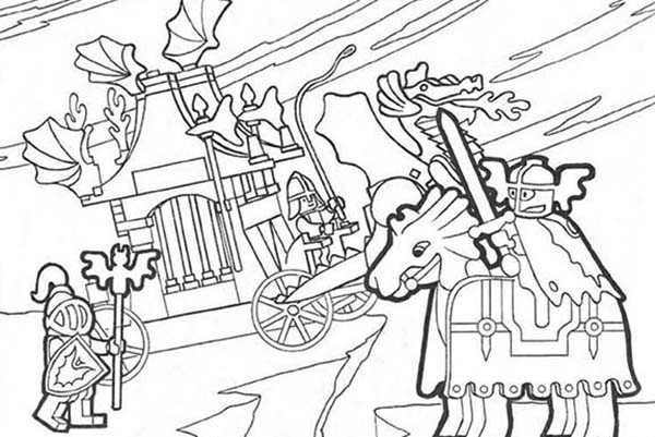 Nexo Knights Coloring Pages