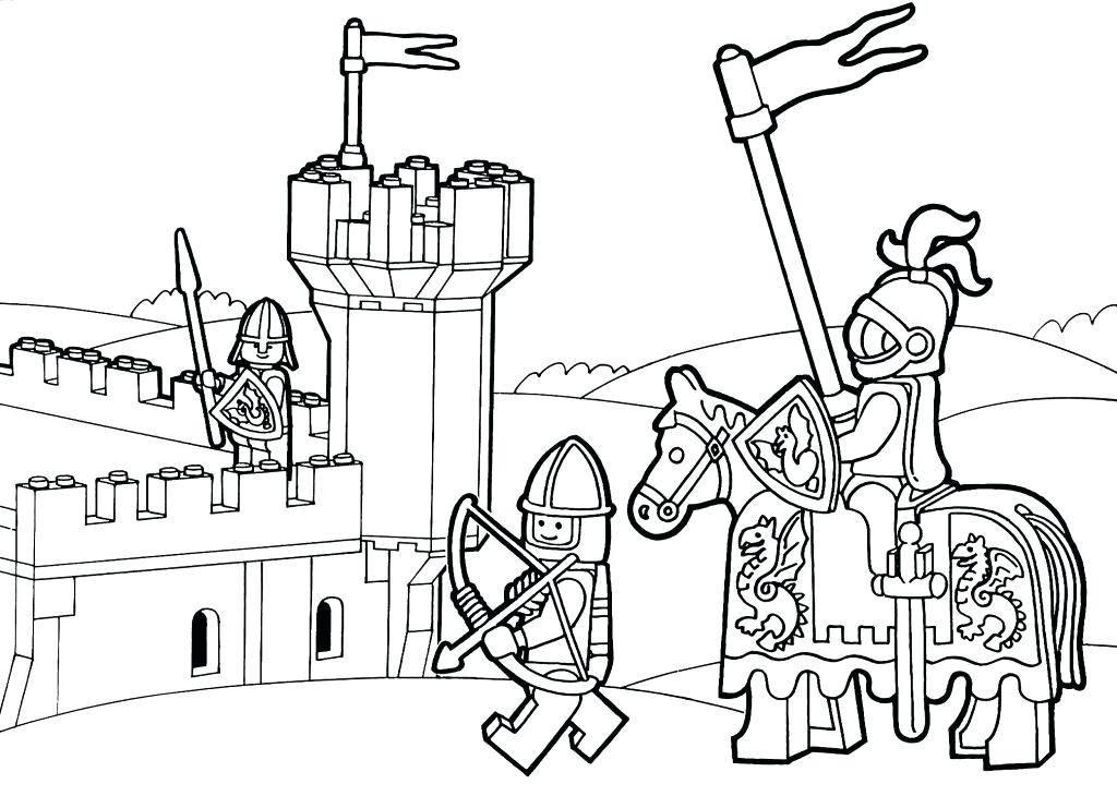 1024x730 Knights Coloring Pages Knights Coloring Page For Kids Printable