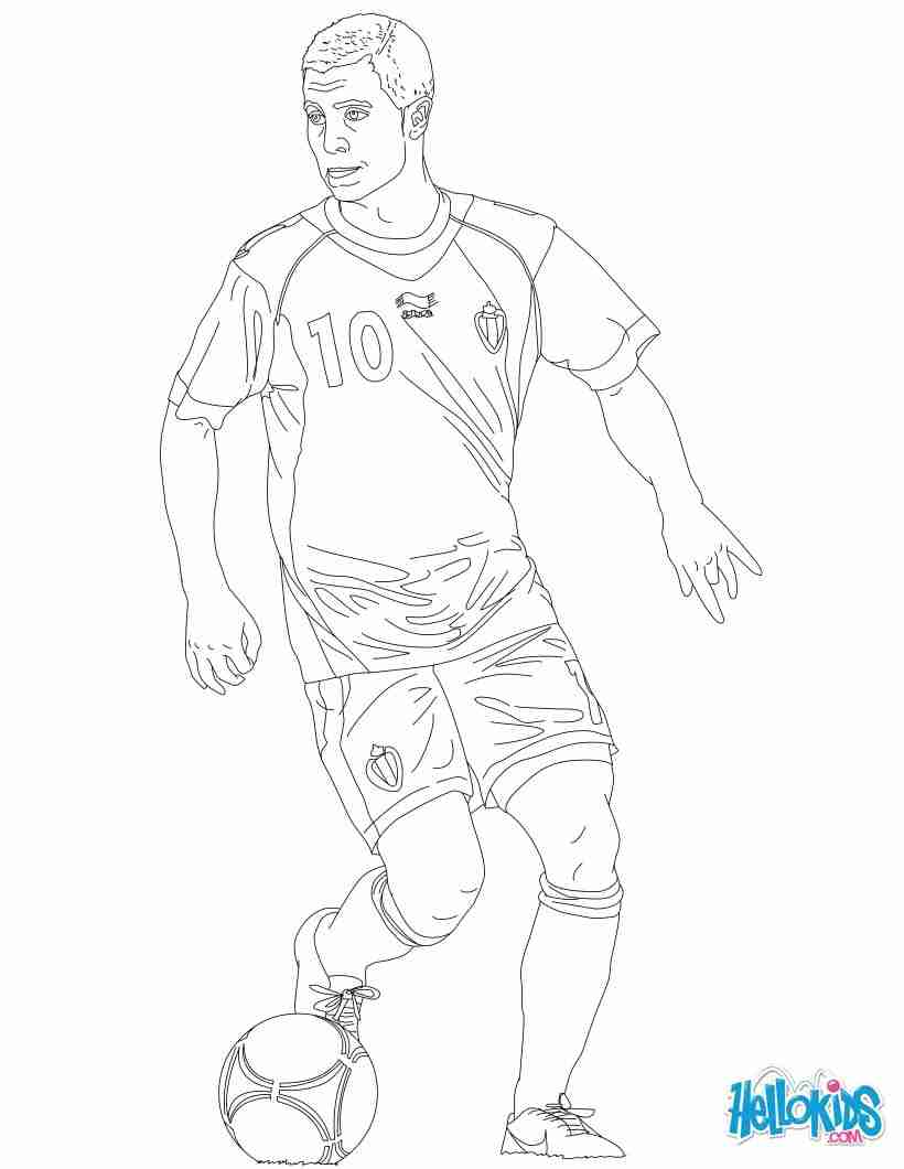 820x1060 Coloring Page Of Soccer Players Pages Arresting Player Olegratiy