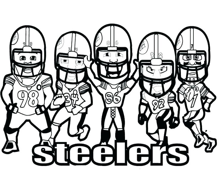 736x604 Coloring Pages Of Football Football Coloring Sheets Football