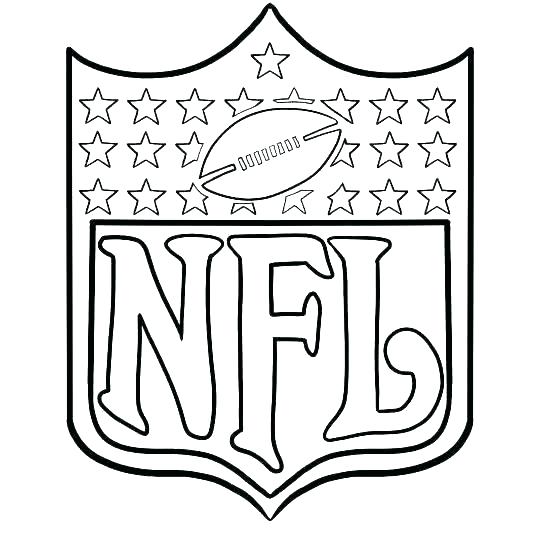 534x557 Nfl Coloring Pages