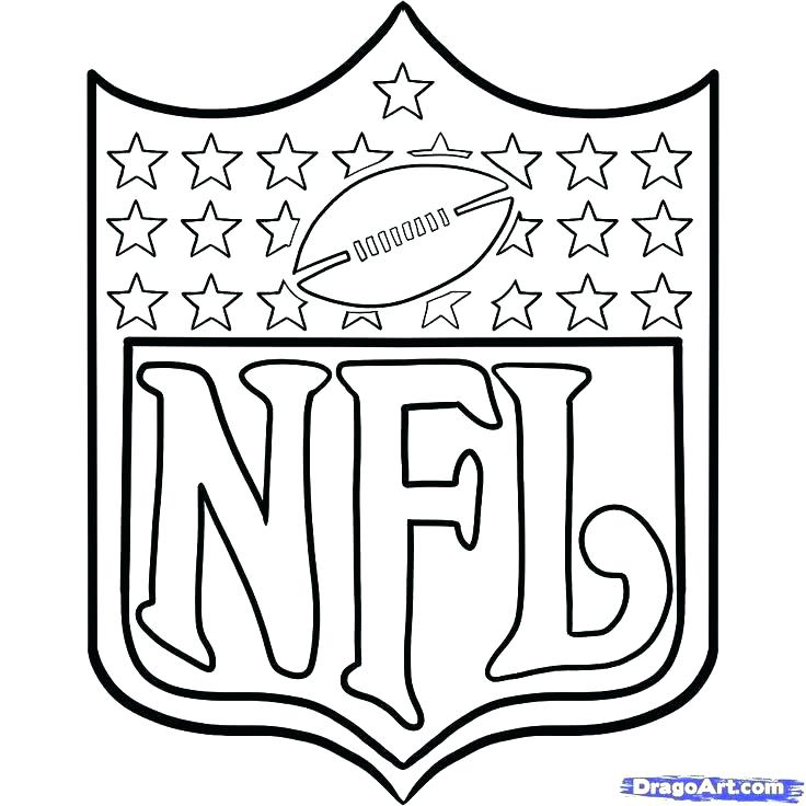 736x736 Nfl Team Logo Coloring Pages