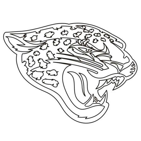 450x450 Jacksonville Jaguars Team From Nfl Coloring And Activity Page