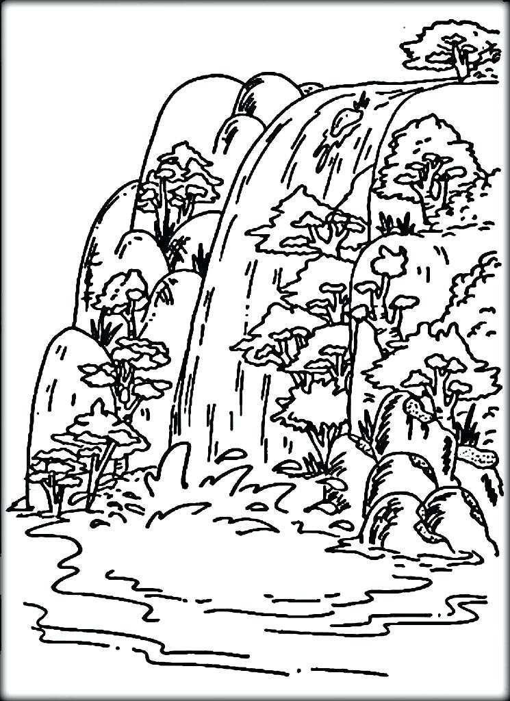 745x1024 Niagara Falls Coloring Page Niagara Falls Coloring Pages