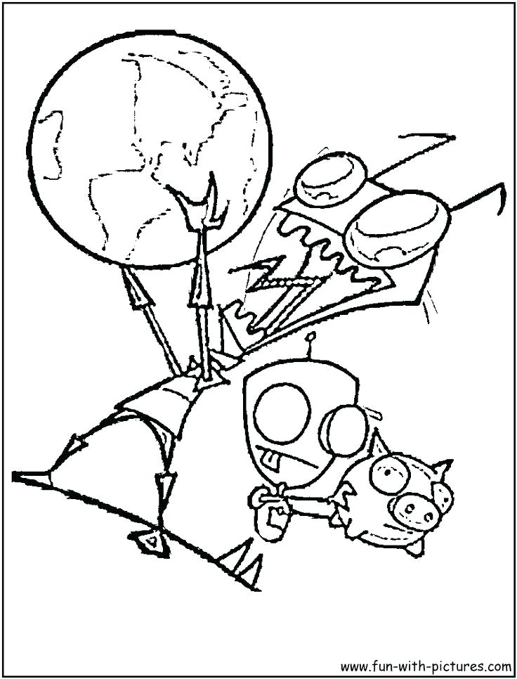 736x966 Nick Jr Printables Nickelodeon Coloring Sheets As Well As Invader