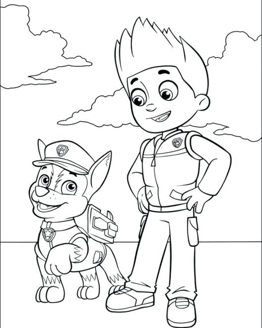 530x663 Nick Jr Color Pages Top Paw Patrol Nick Jr Coloring Pages Coloring