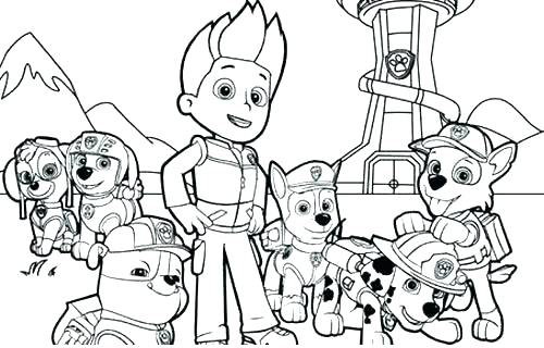 500x320 Nick Jr Printables Paw Patrol Birthday Nick Coloring Pages Nick
