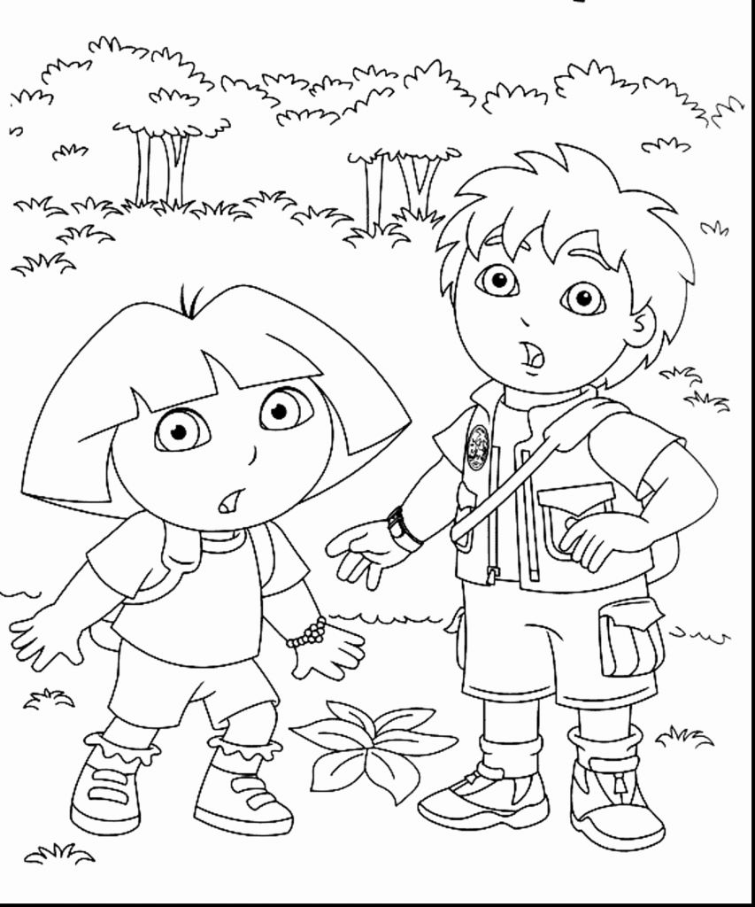 Nick Jr Halloween Coloring Pages