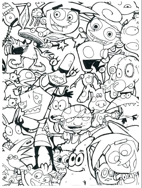 489x648 Nickelodeon Coloring Pages Nick Coloring Pages Nickelodeon