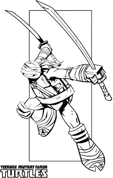 398x625 Teenage Mutant Ninja Turtles Coloring Pages Nickelodeon Teenage