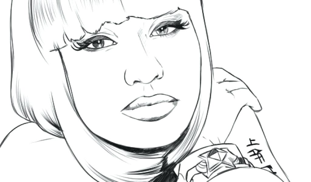 1024x600 Nicki Minaj Coloring Pages Coloring Pages With Kids Coloring