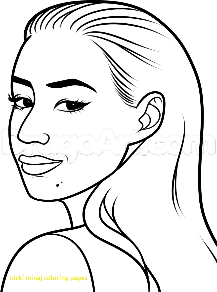 873x1176 Nicki Minaj Coloring Pages With Kids Sheets Singer Ribsvigyapan