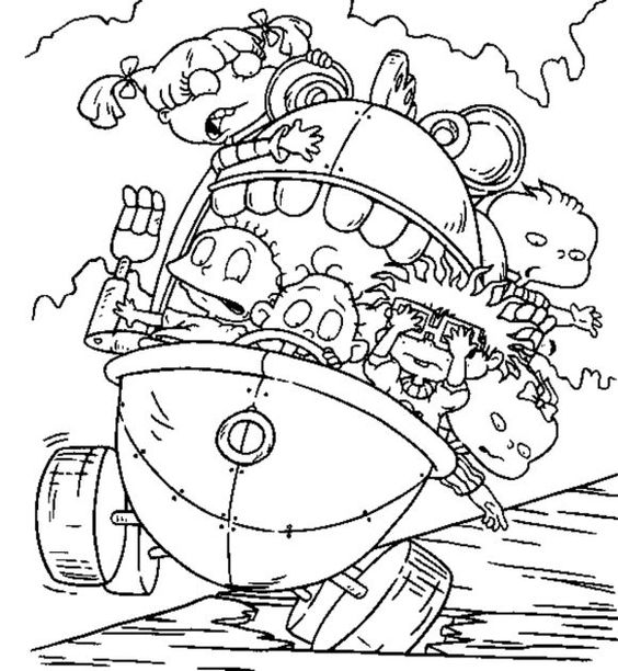 564x612 Image Result For 90's Nickelodeon Coloring Pages Coloring Pages