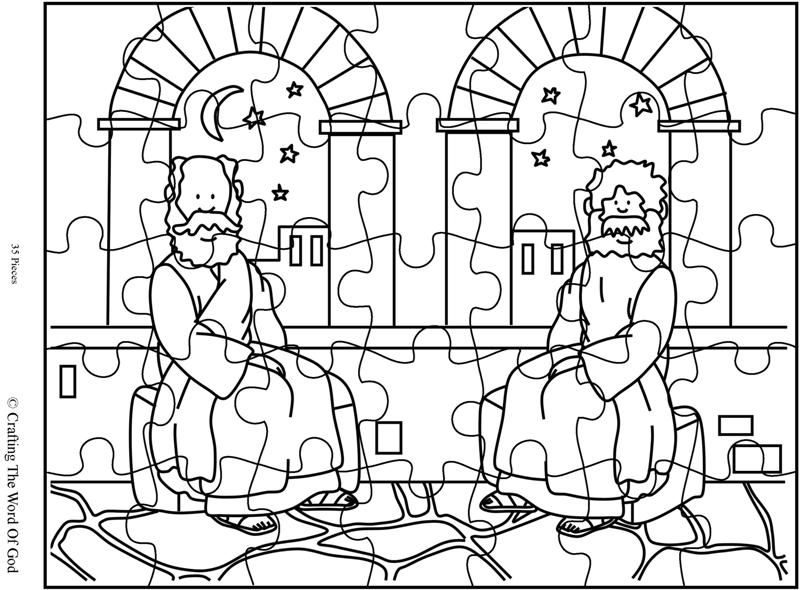 800x590 Nicodemus Puzzle 1 (Activity Sheet) Activity Sheets Are A Great