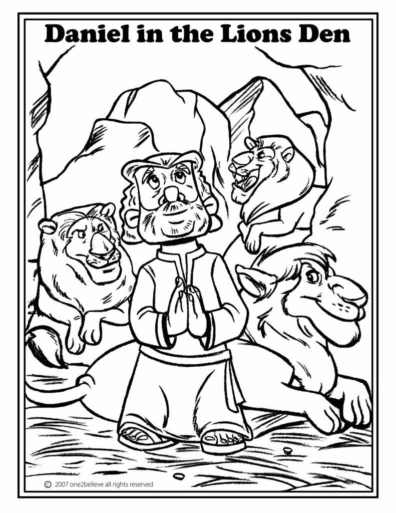 791x1024 Nicodemus Coloring Page