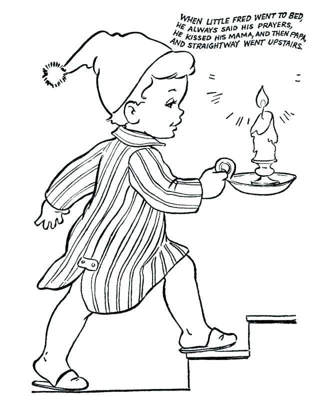 670x820 Bed Coloring Sheet Click The Night Time Coloring Pages Bed
