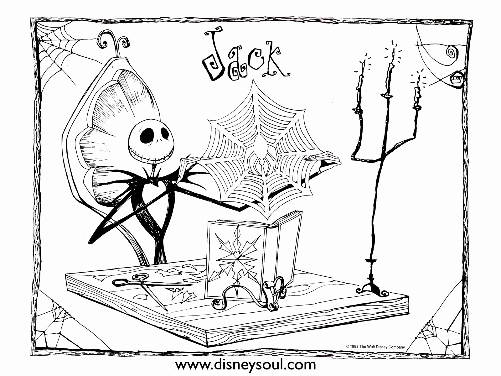 1600x1200 Nightmare Before Christmas Coloring Book Fresh Nightmare Before