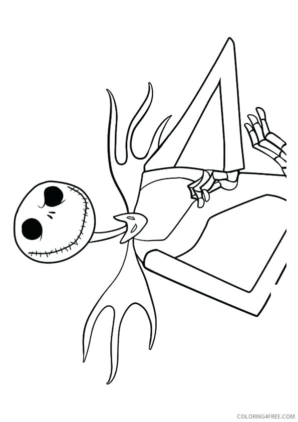595x842 The Nightmare Before Christmas Coloring Book Together With Night