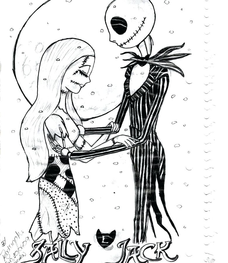 781x900 Beautiful Jack Skellington Coloring Page Or The Nightmare Before