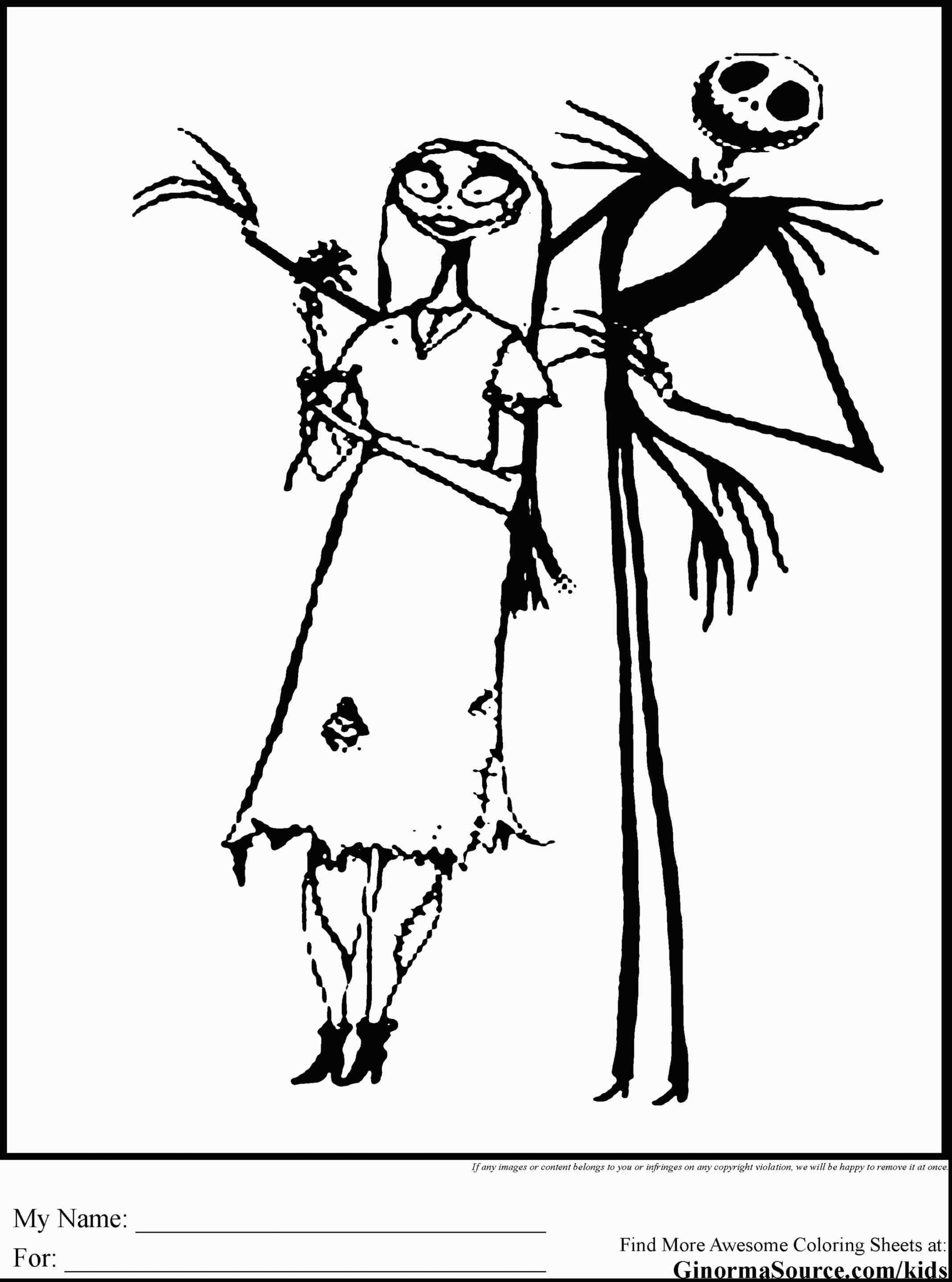 2136x2876 For Nightmare Before Christmas Coloring Pages Oogie Boogie