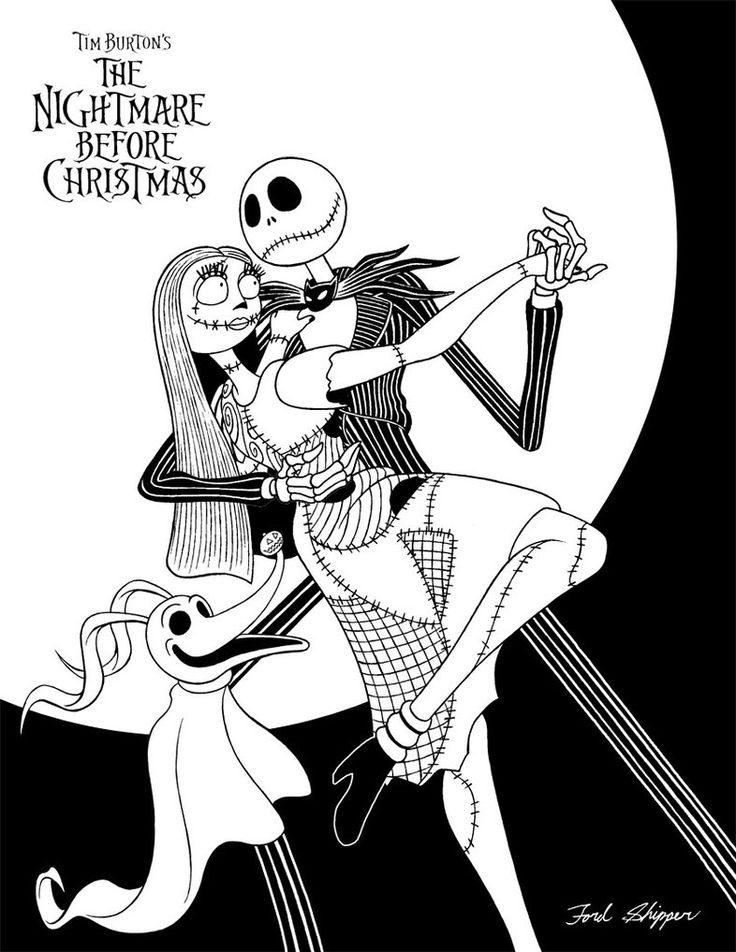 736x952 Sally Night Before Christmas Coloring Pages Free Printable