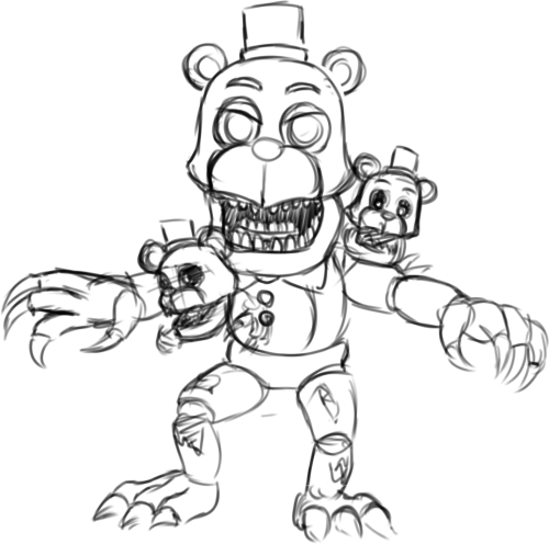 500x496 Adventure Nightmare Freddy Tumblr