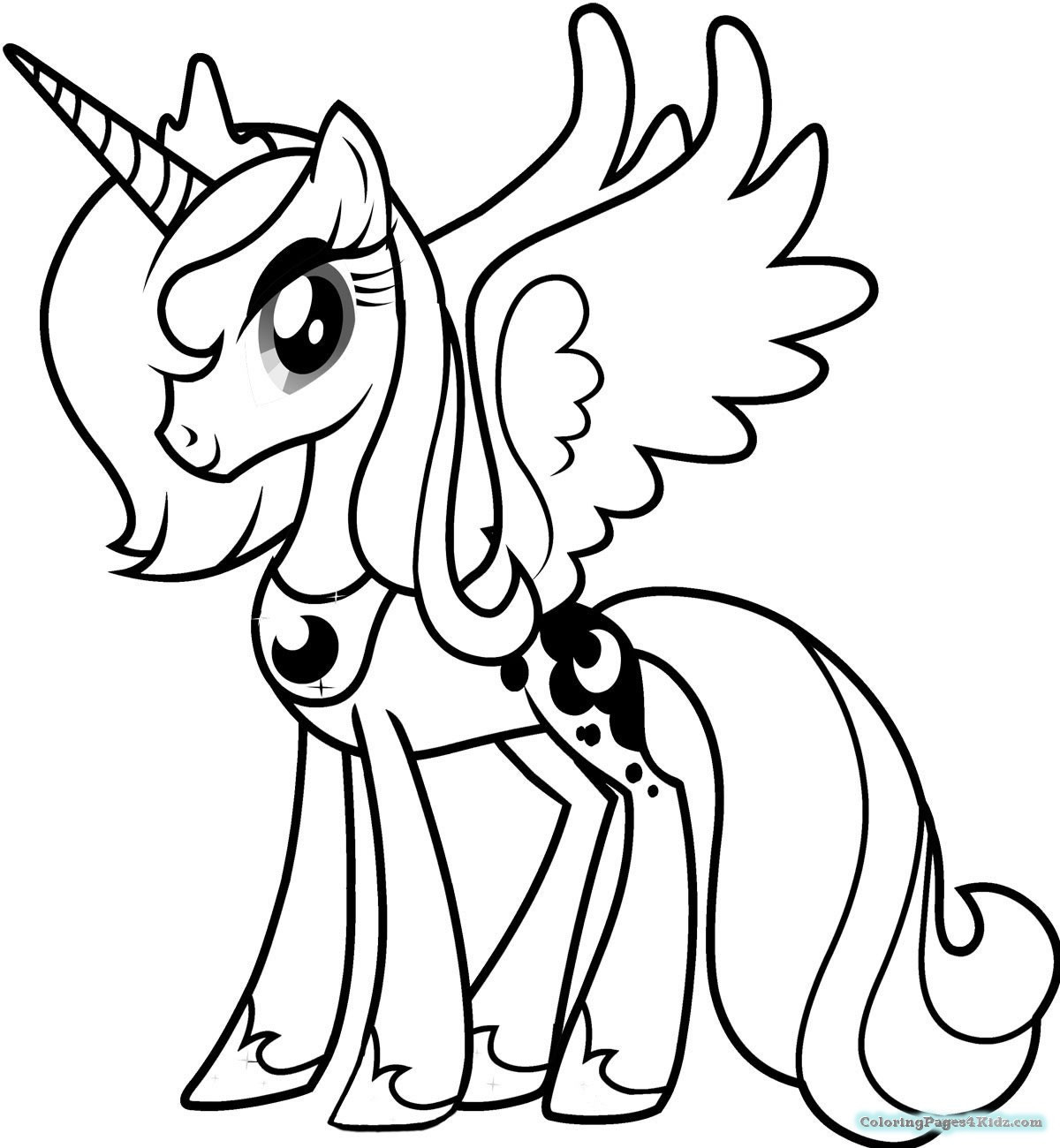 1200x1300 Nightmare Moon Coloring Page Mosm Unusual Wagashiya