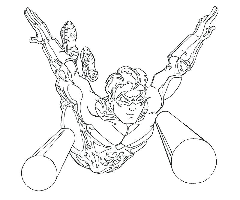 800x667 Nightwing Coloring Pages Coloring Pages Batman Robin Nightwing