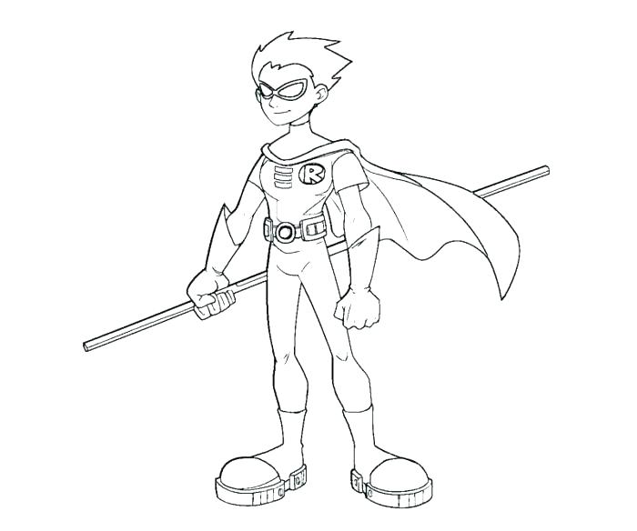 700x584 Batman And Robin Coloring Pages Batman Robin Nightwing Coloring