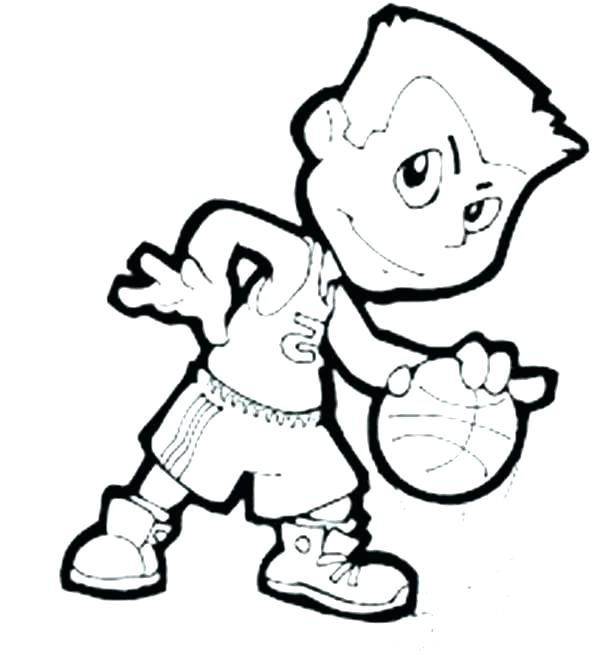 600x668 Basketball Color Pages Coloring Pages Of Basketball Basketball