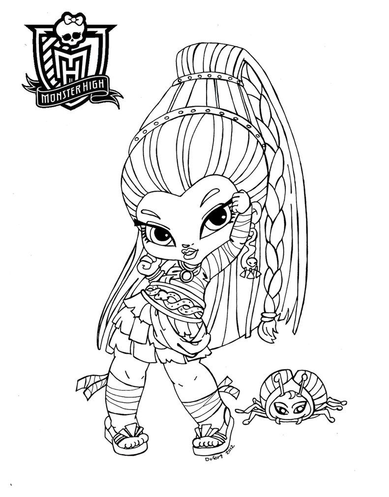 791x1011 Awesome Baby Nefera De Nile By Jadedragonne Free Coloring Pages