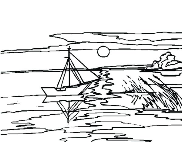 600x467 Coloring Page Of The Nile River Landscapes Pages Bulk Color