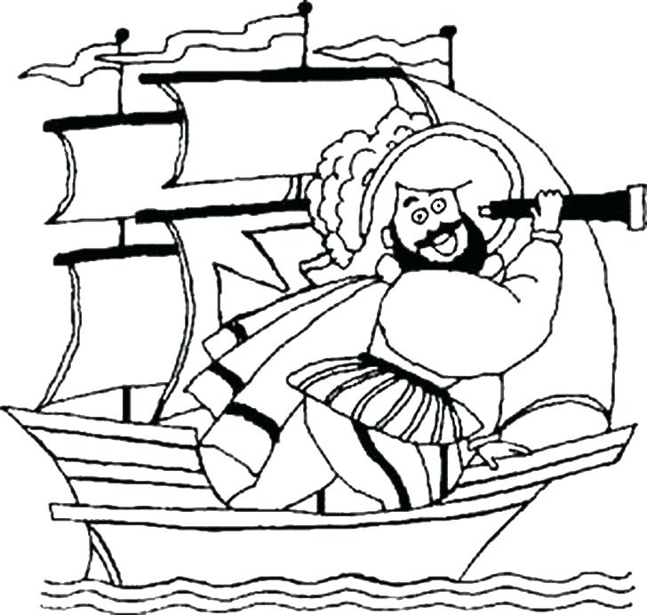 728x692 Nina Pinta Santa Maria Coloring Pages Day Coloring Pages Pictures