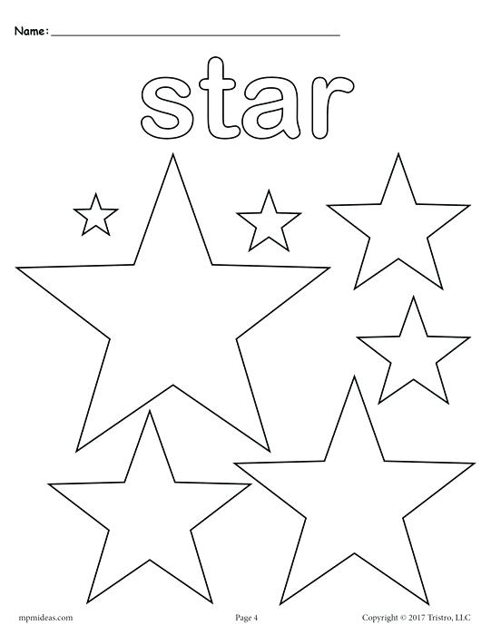 541x700 Coloring Pages Of Stars Stars Coloring Page Free Star Coloring