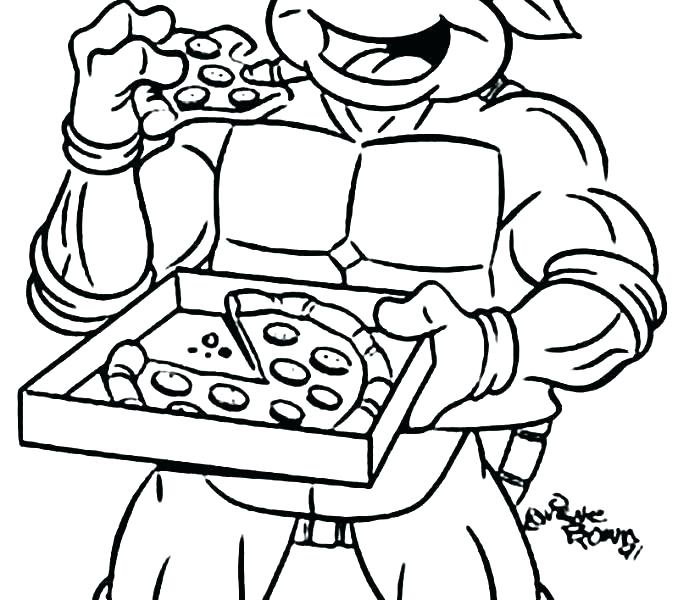 678x600 Teenage Mutant Ninja Turtles Coloring Pages For Kids Ninja Turtle