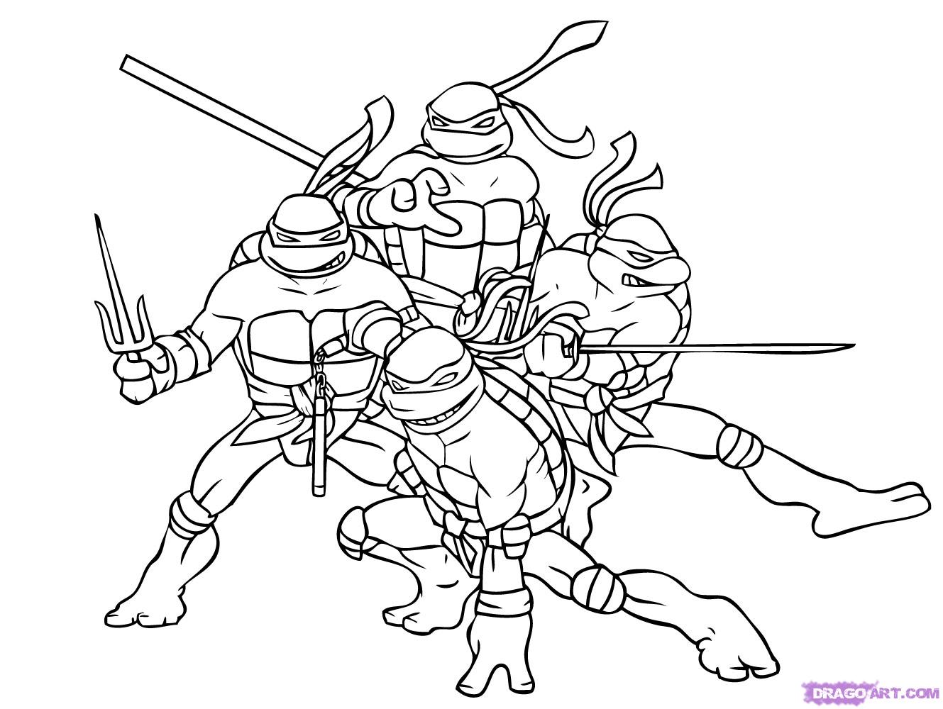 1329x1000 Teenage Mutant Ninja Turtles Coloring Pages Teenage Mutant Ninja