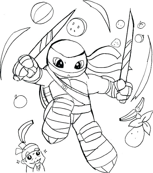 634x717 Ninja Turtles Coloring Page Pdf Ninja Turtle Color Sheets Ninja