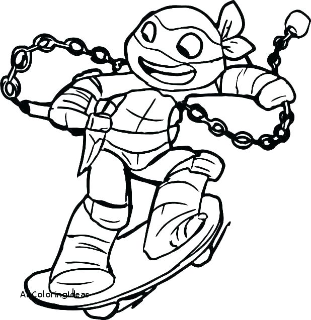 618x637 Ninja Turtles Coloring Page Printable Turtle Coloring Pages Ninja
