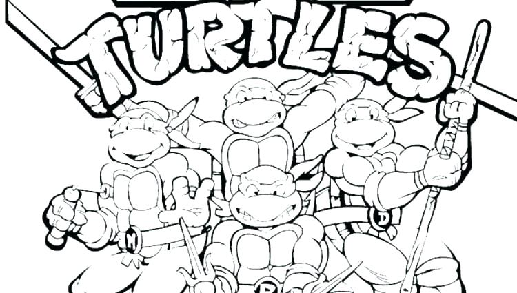 750x425 Teenage Mutant Ninja Turtles Color Pages Coloring Pages Turtles