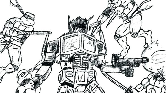 585x329 Teenage Ninja Turtle Coloring Pages S Teenage Mutant Ninja Turtles