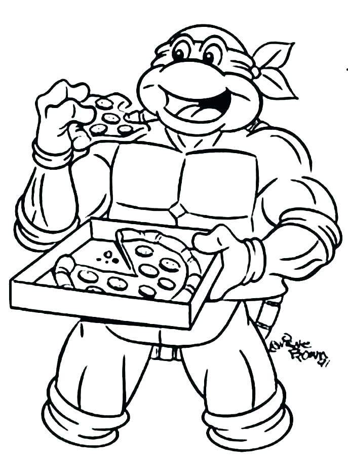 687x923 Coloring Turtle Coloring Page Ninja Turtles Picture Fresh Pages