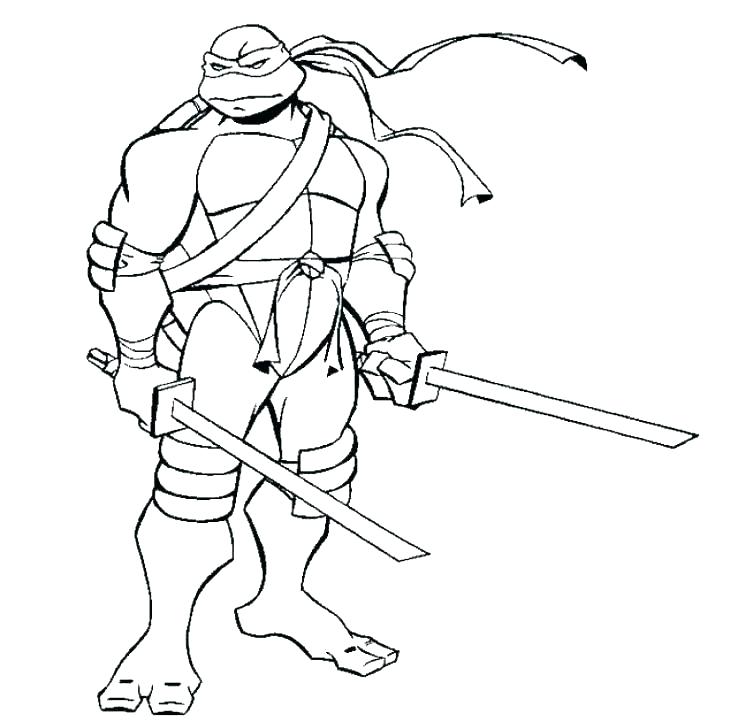 730x721 Printable Ninja Turtle Coloring Pages