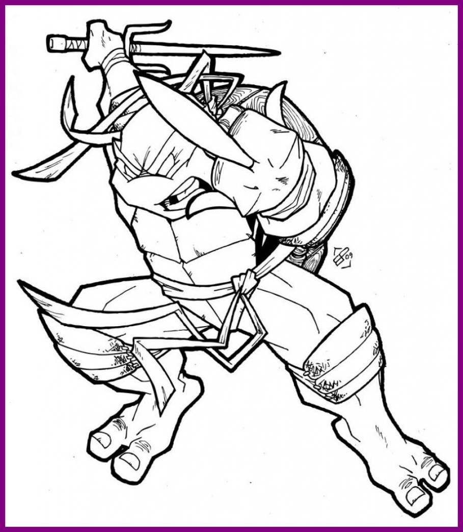 909x1044 Best Printable Teenage Mutant Ninja Turtles Coloring Pages Pict