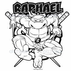236x236 Teenage Mutant Ninja Turtles Coloring Pages