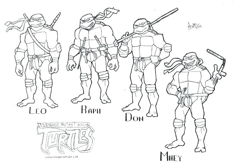 815x574 Ninja Turtles Coloring Sheet Teenage Mutant Ninja Turtles Coloring