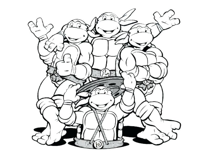 800x600 Ninja Turtle Coloring Pages Ninja Turtle Coloring Pages Com