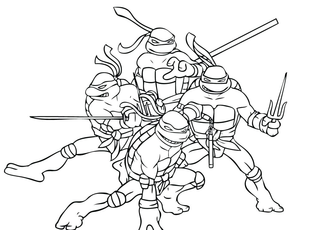 1024x738 Teenage Mutant Ninja Turtles Coloring Pages Online Teenage Mutant