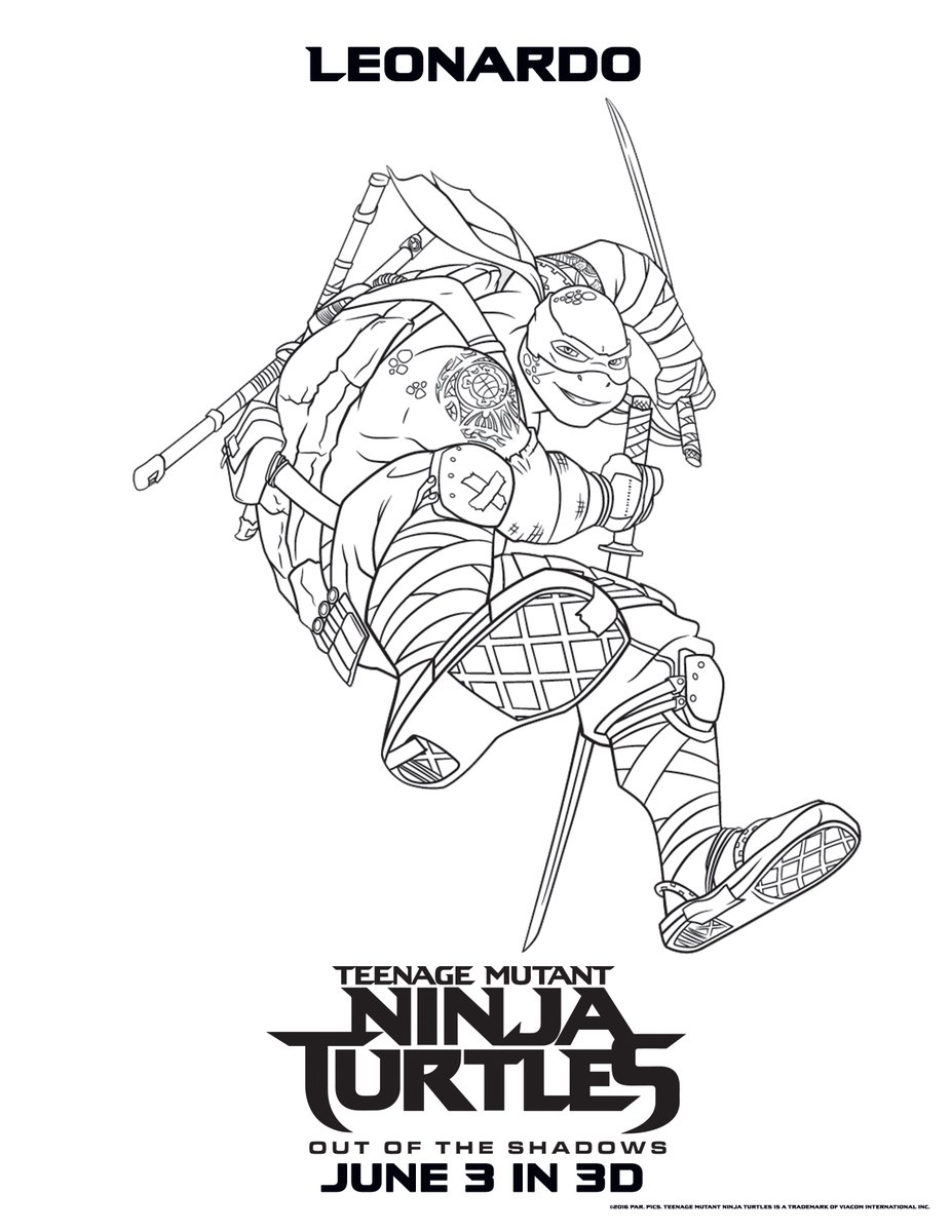 927x1200 Ninja Turtles Movie Coloring Pages