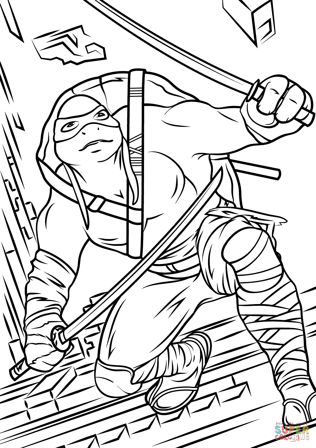 1060x1500 Crammed Leonardo Teenage Mutant Ninja Turtles