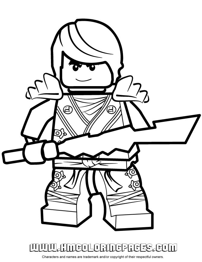 670x867 Ninjago Cole Coloring Pages 7 Best Images On Lego